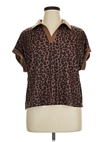 Unbranded Short Sleeve Blouse (view 1)