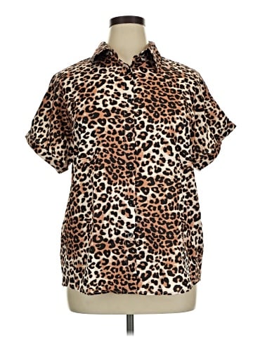 Unbranded Short Sleeve Blouse (view 1)