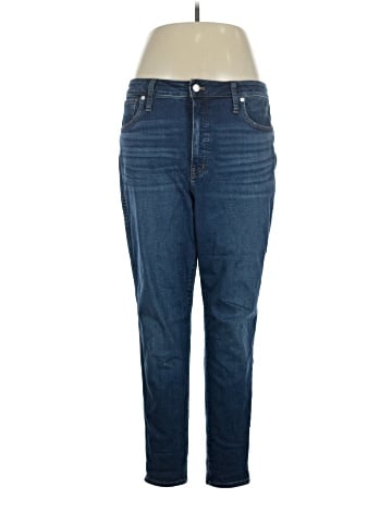 Madewell Curvy High-Rise Skinny Jeans in Coronet Wash (view 1)