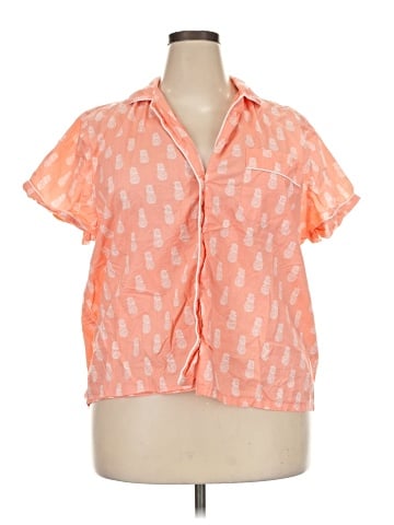 J.Crew Factory Store Short Sleeve Blouse (view 1)