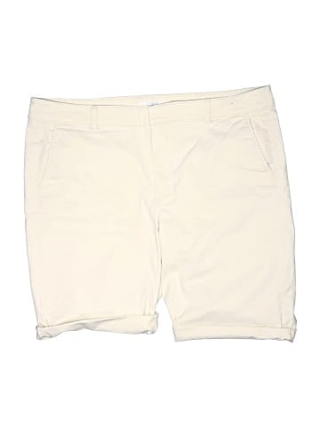 Ann Taylor LOFT Khaki Shorts (view 1)