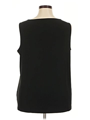 Susan Graver Sleeveless T-Shirt (view 2)