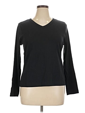 Lands' End 3/4 Sleeve T-Shirt (view 1)