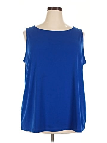 Susan Graver Sleeveless T-Shirt (view 1)