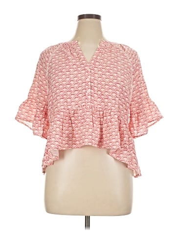 Treasure & Bond Short Sleeve Blouse (view 1)