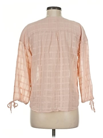 Garnet Hill 3/4 Sleeve Blouse (view 2)