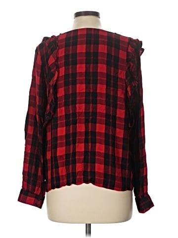 Bobeau Long Sleeve Blouse (view 2)