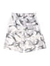 Adidas 100% Polyester Graphic Silver Athletic Shorts Size 8 - photo 2