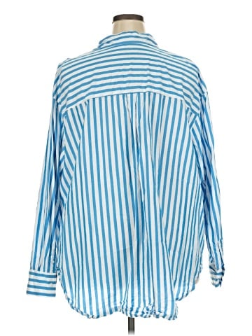 a.n.a. A New Approach Long Sleeve Button-Down Shirt (view 2)