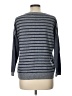 Boden Stripes Gray Pullover Sweater Size 10 - photo 2