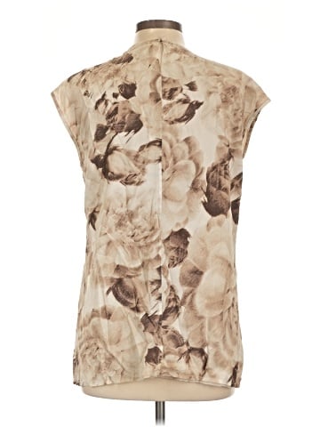 St. John Sleeveless Silk Top (view 2)