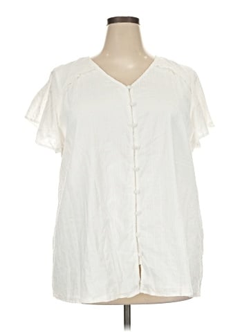Lane Bryant Short Sleeve Blouse (view 1)
