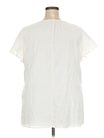 Lane Bryant Short Sleeve Blouse (view 2)