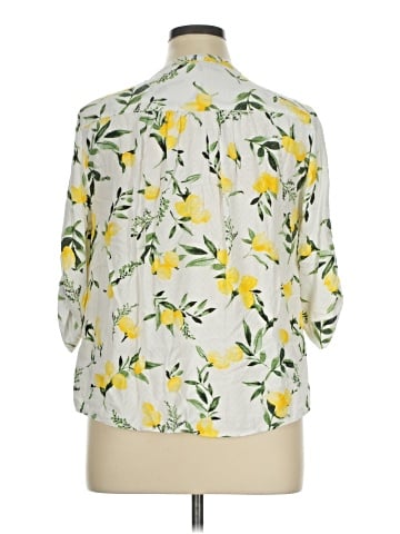 Torrid 3/4 Sleeve Blouse (view 2)