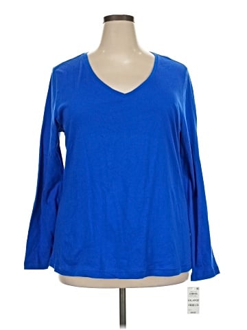 Charter Club 3/4 Sleeve T-Shirt (view 1)