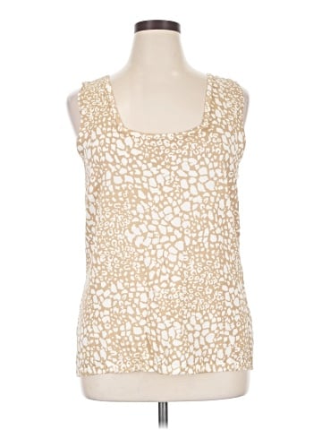 Dana Buchman Sleeveless Blouse (view 1)