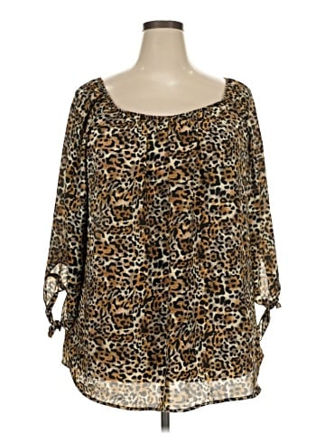 Leo & Nicole 3/4 Sleeve Blouse (view 1)