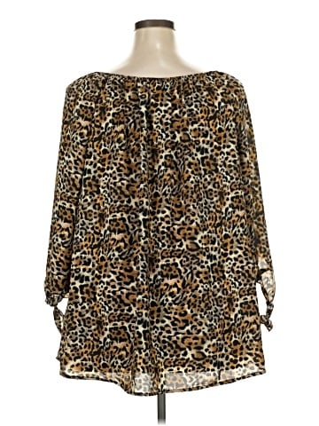 Leo & Nicole 3/4 Sleeve Blouse (view 2)