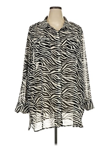 DKNYC Long Sleeve Button-Down Shirt (view 1)