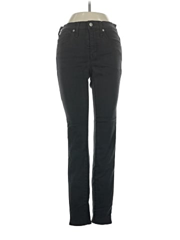 Madewell 9" Mid-Rise Skinny Jeans in Lunar Wash: TENCEL&trade; Denim Edition (view 1)