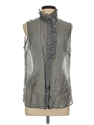 CAbi Sleeveless Button-Down Shirt (view 1)