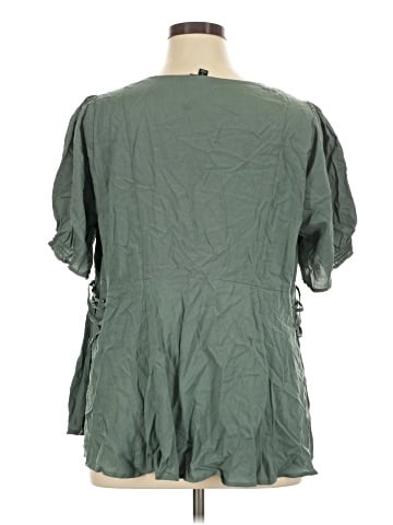 Torrid Short Sleeve Blouse (view 2)