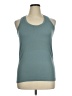 Athleta 100% Nylon Teal Active Tank Size XL - photo 1