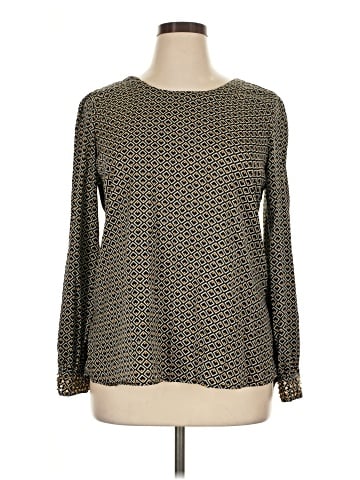 metaphor Long Sleeve Blouse (view 1)