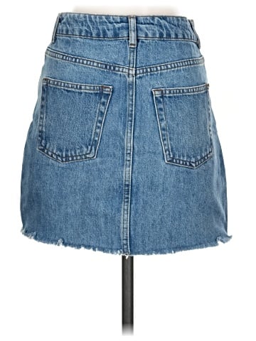 Topshop Denim Skirt (view 2)