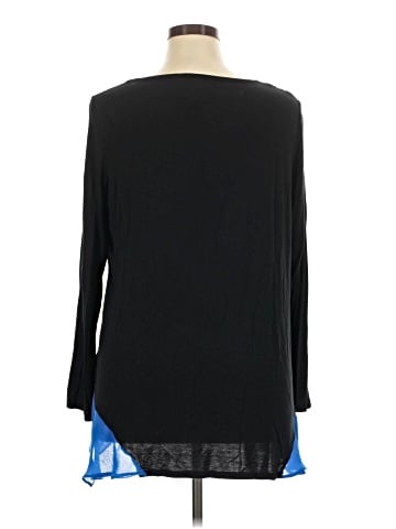 DG^2 by Diane Gilman 3/4 Sleeve T-Shirt (view 2)