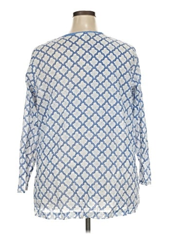 J.Jill 3/4 Sleeve Blouse (view 2)