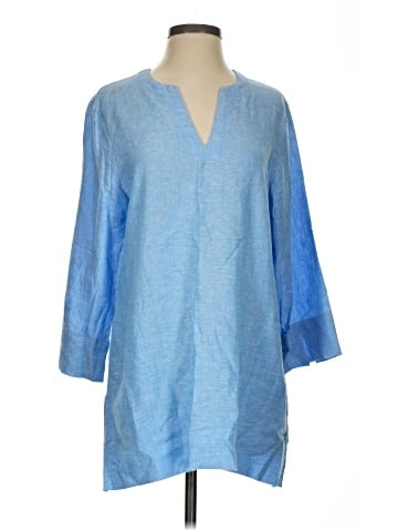 Lands' End 3/4 Sleeve Blouse (view 1)