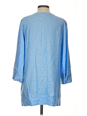 Lands' End 3/4 Sleeve Blouse (view 2)