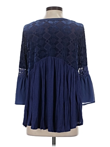 Vintage America Blues 3/4 Sleeve Blouse (view 2)