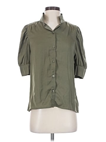 CALVIN KLEIN JEANS 3/4 Sleeve Blouse (view 1)