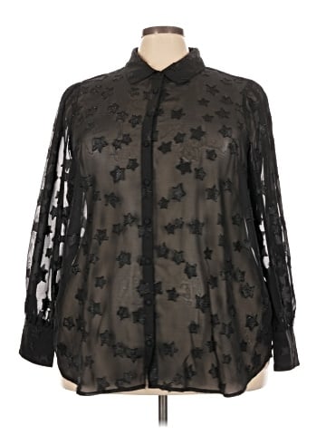 Torrid Long Sleeve Blouse (view 1)
