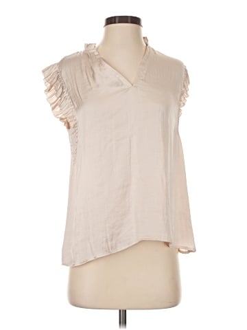 Pookie & Sebastian Sleeveless Blouse (view 1)