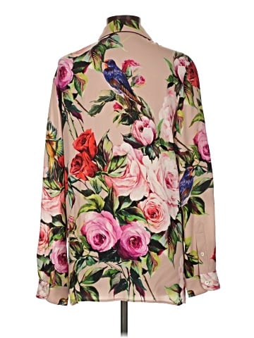 Dolce & Gabbana 3/4 Sleeve Silk Top (view 2)