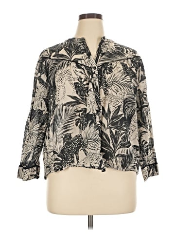 Johnny Was 3/4 Sleeve Blouse (view 1)