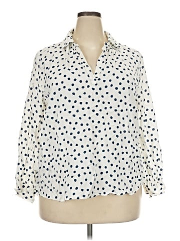 Style&Co Long Sleeve Polo (view 1)