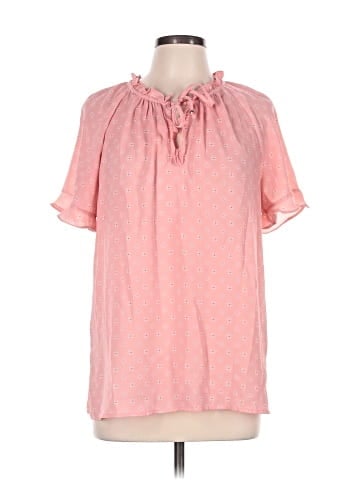 Liz Claiborne Short Sleeve Blouse (view 1)
