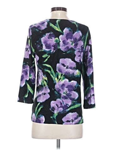JM Collection 3/4 Sleeve Blouse (view 2)