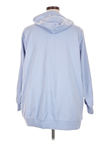 Brylane Woman Collection Zip Up Hoodie (view 2)