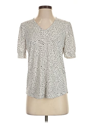 Adrianna Papell Short Sleeve Blouse (view 1)