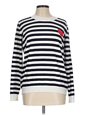 Bobeau Pullover Sweater (view 1)