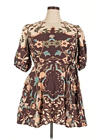 City Chic Casual Dress (view 1)