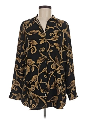 Chico's Long Sleeve Blouse (view 1)