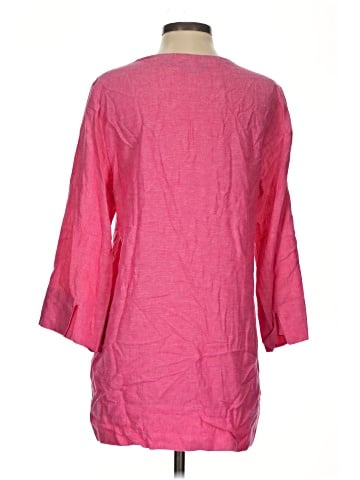 Lands' End 3/4 Sleeve Blouse (view 2)