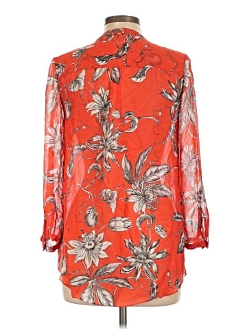 Leifsdottir Long Sleeve Silk Top (view 2)