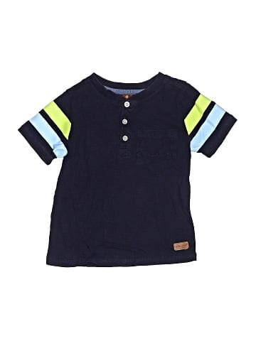 7 For All Mankind Short Sleeve Henley (view 1)